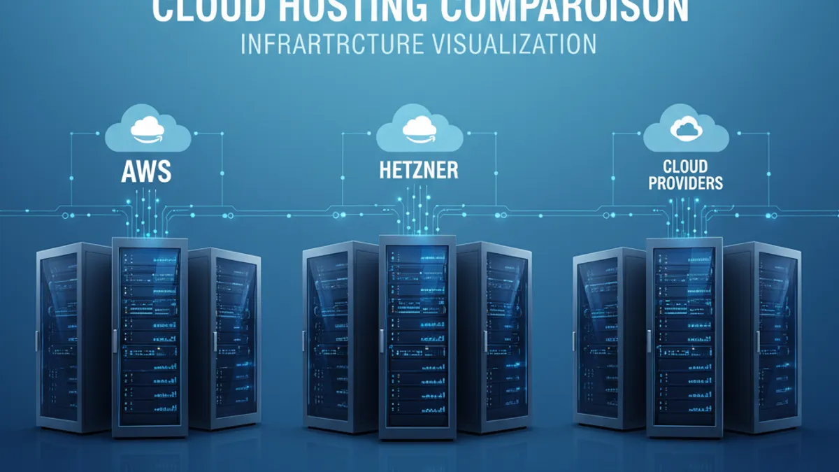 Cloud-Hosting im Vergleich: AWS, Hetzner und Co.